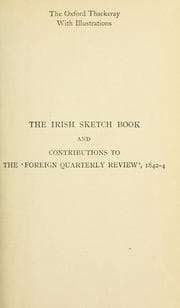 Tapa de [The works of W. M. Thackeray]
