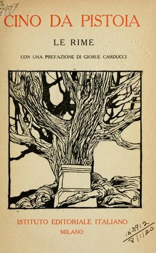 Tapa de Le rime
