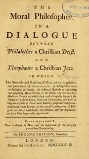 Tapa de The moral philosopher