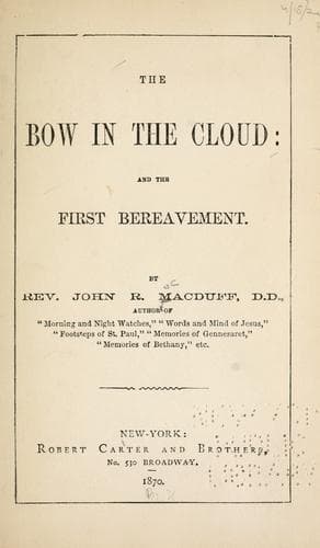 Tapa de The bow in the cloud