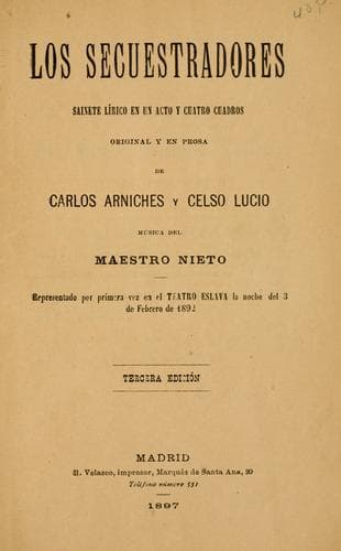 Tapa de Los secuestradores