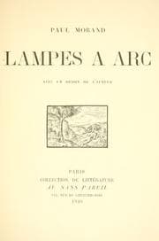 Tapa de Lampes à arc