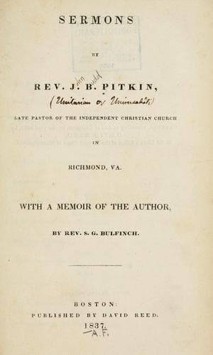 Tapa de Sermons