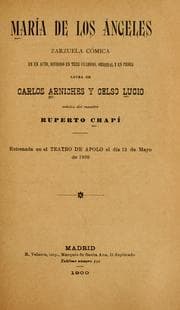 Tapa de María de los angeles
