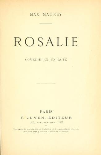Tapa de Rosalie