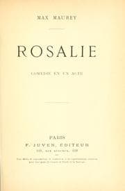 Tapa de Rosalie
