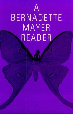 Tapa de A Bernadette Mayer reader