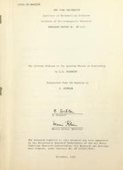 Tapa de The inverse problem in the quantum theory of scattering