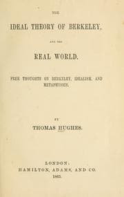 Tapa de The ideal theory of Berkeley, and the real world