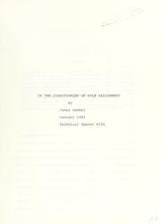 Tapa de On the conditioning of pole assignment