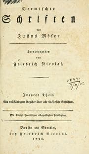 Tapa de Vermischte Schriften