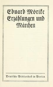 Tapa de Erzählungen und Märchen