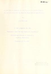 Tapa de On the use of sparsity in the solution of finite element systems of equations by Gaussian elimination-type methods