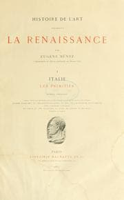 Tapa de Histoire de l'art pendant la renaissance