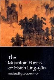 Tapa de The mountain poems of Hsieh Ling-Yün