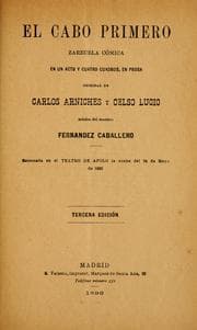 Tapa de El cabo primero