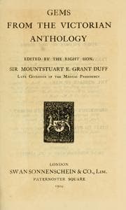 Tapa de Gems from the Victorian anthology