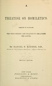 Tapa de A treatise on homiletics