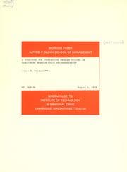 Tapa de A structure for cooperative problem solving in bargaining between union and management