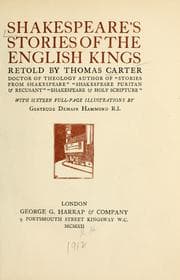 Tapa de Shakespeare's stories of the English kings