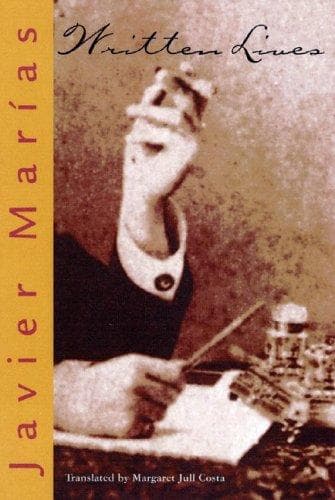 Tapa de Written lives