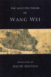 Tapa de The selected poems of Wang Wei