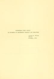 Tapa de Accounting time series as evidence of university strategy and structure