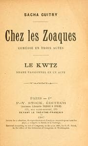 Tapa de Chez les Zoaques