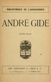 Tapa de André Gide