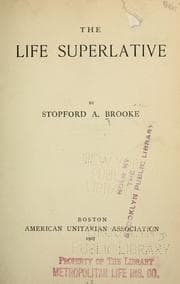 Tapa de The life superlative