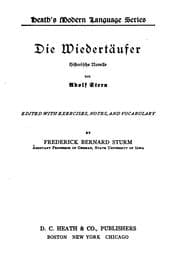 Tapa de Die Wiedertäufer