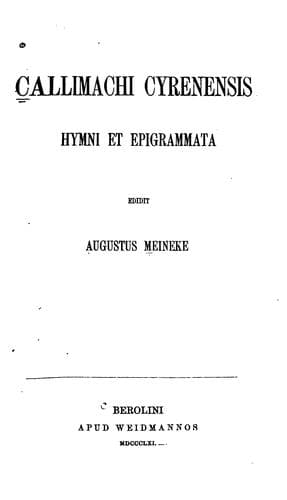 Tapa de Hymni et Epigrammata