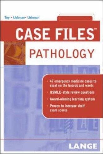 Tapa de Case Files Pathology (Lange Case Files)