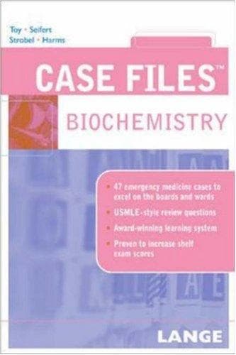 Tapa de Case Files Biochemistry (Lange Case Files)