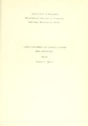 Tapa de Linear programming for financial planning under uncertainty