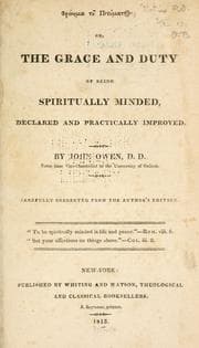 Tapa de Phronema to pneumato, or, The grace and duty of being spiritually minded