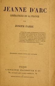 Tapa de Jeanne d'Arc