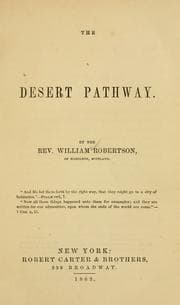 Tapa de The desert pathway