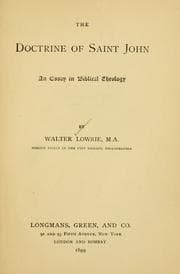 Tapa de The doctrine of Saint John