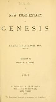 Tapa de A new commentary on Genesis