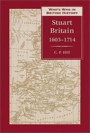 Tapa de Who's who in Stuart Britain, 1603-1714