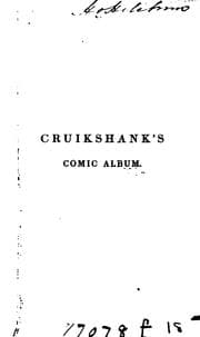 Tapa de Cruikshank's comic album