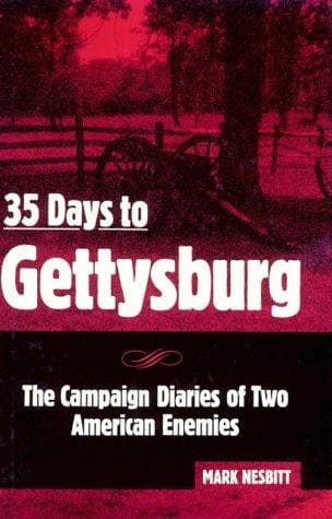 Tapa de 35 days to Gettysburg