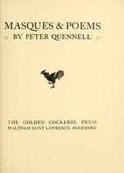 Tapa de Masques & poems