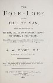Tapa de The folk-lore of the Isle ofMan