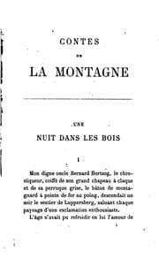 Tapa de Contes de la montagne