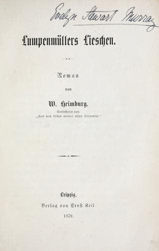 Tapa de Lumpenmlers Lieschen