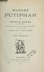 Tapa de Madame Putiphar
