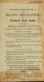 Tapa de The ready reckoner; or, Trader's sure guide