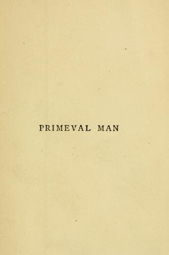 Tapa de Primeval man